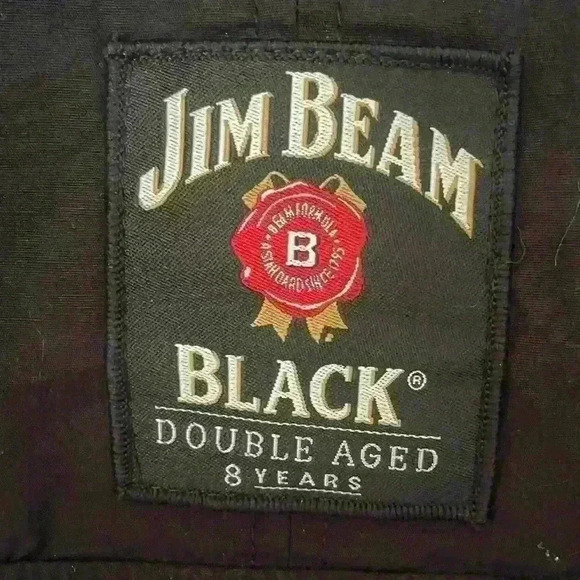 Jim Beam Long Sleeve Button Front Shirt XL Black Whiskey Drinking - Picture 2 of 8